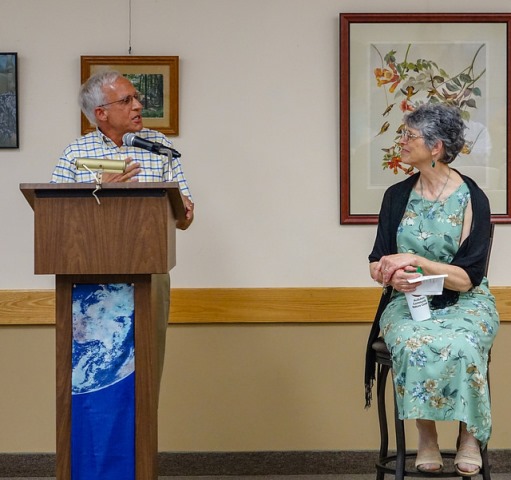 Retired President Ruth Lundin Honored by Audubon Community Nature Center
