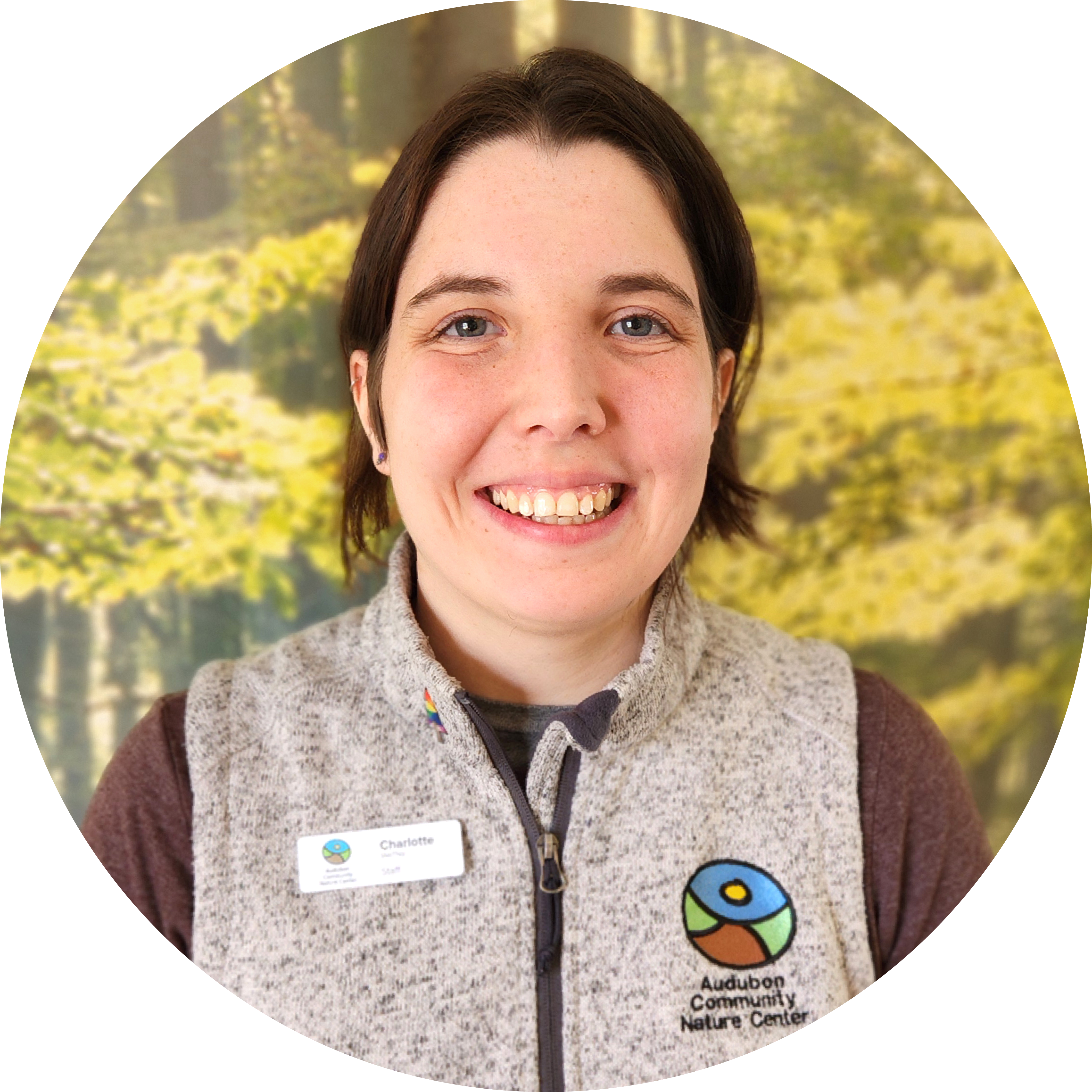 Charlotte Schmaltz, staff, nature educator